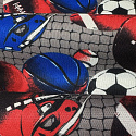 Water-repellent material Codura, Balls on Grey