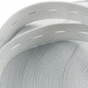 Perforated elastic width 20 mm white package 25 m