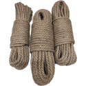 Šnůrka pletená jutová 8 mm x 20 m