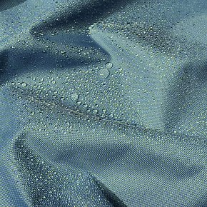 Vodoodpudivá látka Oxford s PU zátěrem, 200 g/m², šíře 160 cm, denim