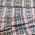 Christmas cotton fabric, by the meter, width 160 cm, Christmas trees on Garnet