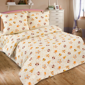 Cotton fabrics, by the meter. Brown Owls on Cream