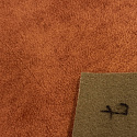 Tissu d'ameublement velours Salvador Rust, super doux et lisse, Pet proof