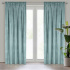 Decorative velvet curtain with pleating tape SV. MENTHOL 140x270 cm