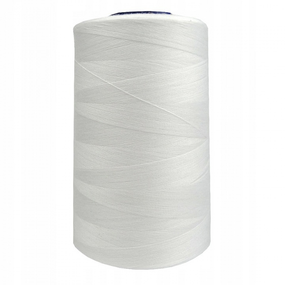 VIGA 120 threads for overlock machines 5000m color white 1630