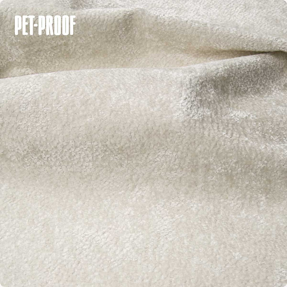 Upholstery fabric Aphrodite Ivory for furniture, by the meter - Pet Proof