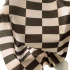 Outdoor fabric Pergola (Oxford), 200 g/m², width 160 cm, beige-chocolate checkerboard 5x10 cm