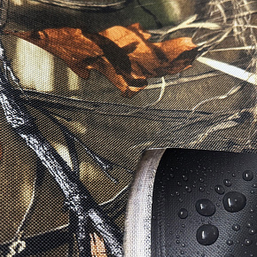 Nepromokavá látka Kodura PVC zátěr 600D, 360 g/m², šíře 150 cm, podzim žlutý