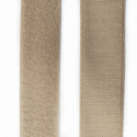 Hook and Loop Velcro Tape Set, color beige 20 mm, package 25 m