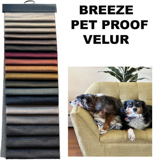 Upholstery Fabric Swatch Breeze, 15x20 cm