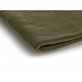 Polar fleece látka 200 g/m², šířka 150 cm, tmavě olivová, metráž
