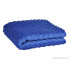 Minky dot fabric, 380 g/m², width 160 cm, by the meter, cornflower