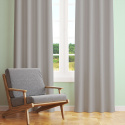 Solid-colored cotton fabric, 125 g/m², width 160 cm, gray