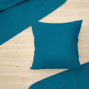 Solid-colored cotton fabric, 125 g/m², width 160 cm, dark turquoise