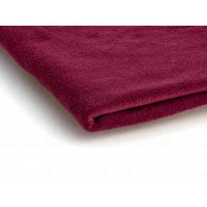Polar fleece látka 200 g/m², šířka 150 cm, bordový, metráž