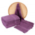 Darsi terry towel 50x100 cm, color purple