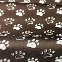 Water-repellent materials Codura, Paws on Brown