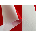 Akce Voděodolná látka Premium, 190 g/m², 80 x 160 cm, proužky červené
