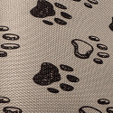 Le tissu PVC Kodura le chien 4 beige 2