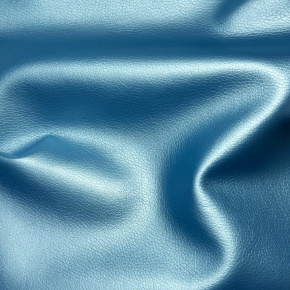 Ekokůže SOFT koženka v metráži, 380 g/m², šíře 145 cm, modrá, glazovaná