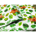 Tissu coton au métre imprimé Singe sur blanche 21