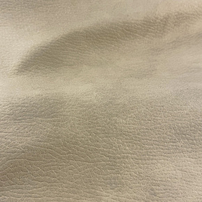 Ekokůže Largo Beige, pevná potahová látka s výraznou strukturou, metráž