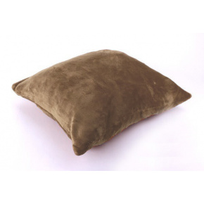 Povlak na polštář Velur, barva Taupe, 40X40cm