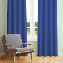 Solid color cotton fabric, 125 g/m², width 160 cm, cornflower blue