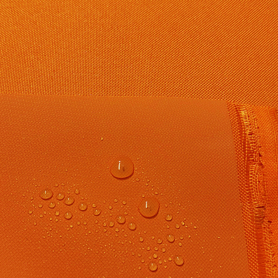 Waterproof fabric Kodura PVC coating 600D, 360 g/m², width 150 cm, orange