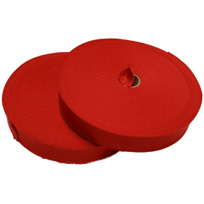 Lemovací proužek PES 30 mm barva červená