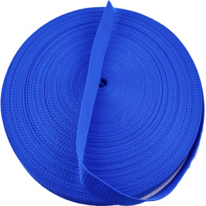 Polypropylénový popruh 25 mm haber modrý (balení 50 m)