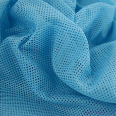 Polyesterová elastická síťovina barva modrá, oko 2x2 mm- DZ-008-105 