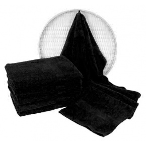 Darsi froté ručník 50x100 cm, barva černá