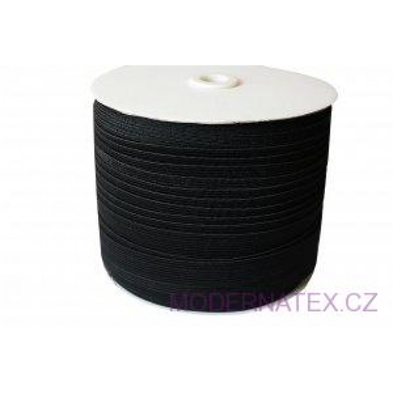 Guma  prádlová šíře 15 mm černá balení 50 m
